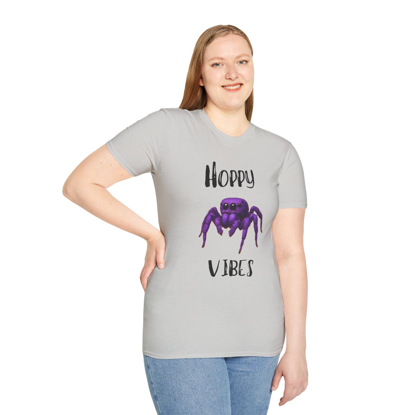 Hoppy Vibes Unisex T-Shirt | Fun Graphic Tee for Spooky Season, Casual Wear, Gift for Halloween Lovers, Unique Spooky Apparel