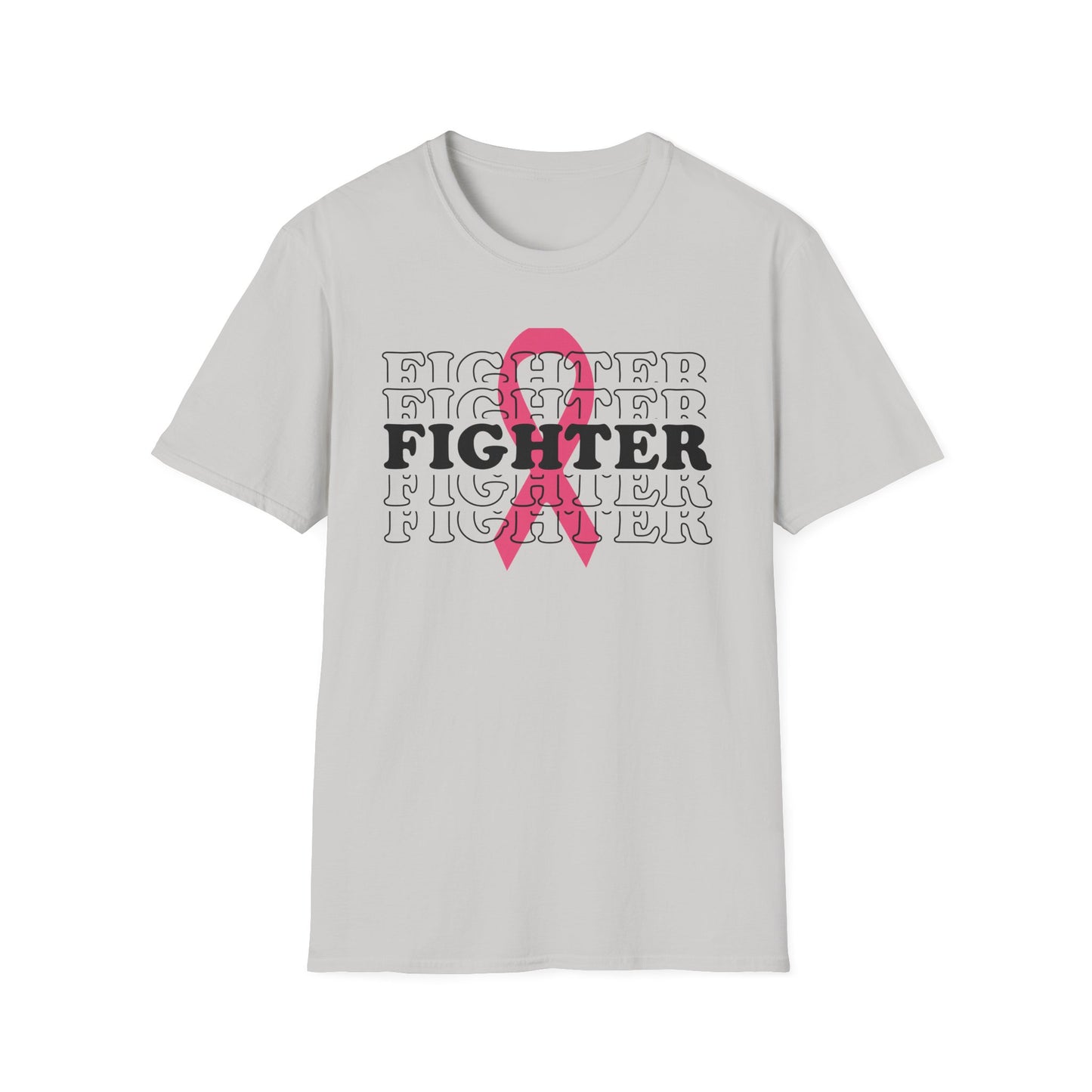 Breast Cancer Awareness T-Shirt, Fighter Shirt, Softstyle Tee, Support for Survivors, Perfect Gift for Awareness Events