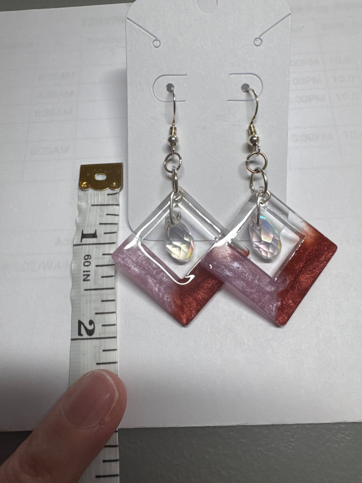 Resin Earrings