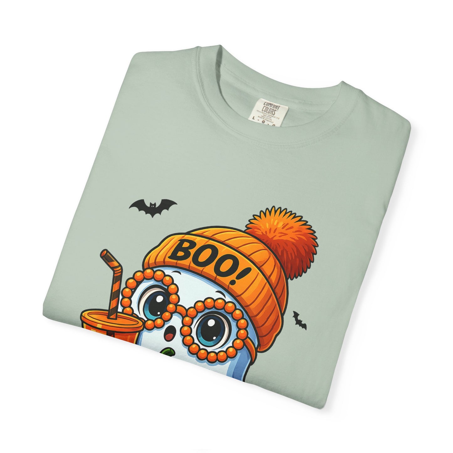 Halloween Ghost T-shirt, Comfortable Unisex Tee, Boo Theme Shirt, Fall Fashion, Spooky Season Gift
