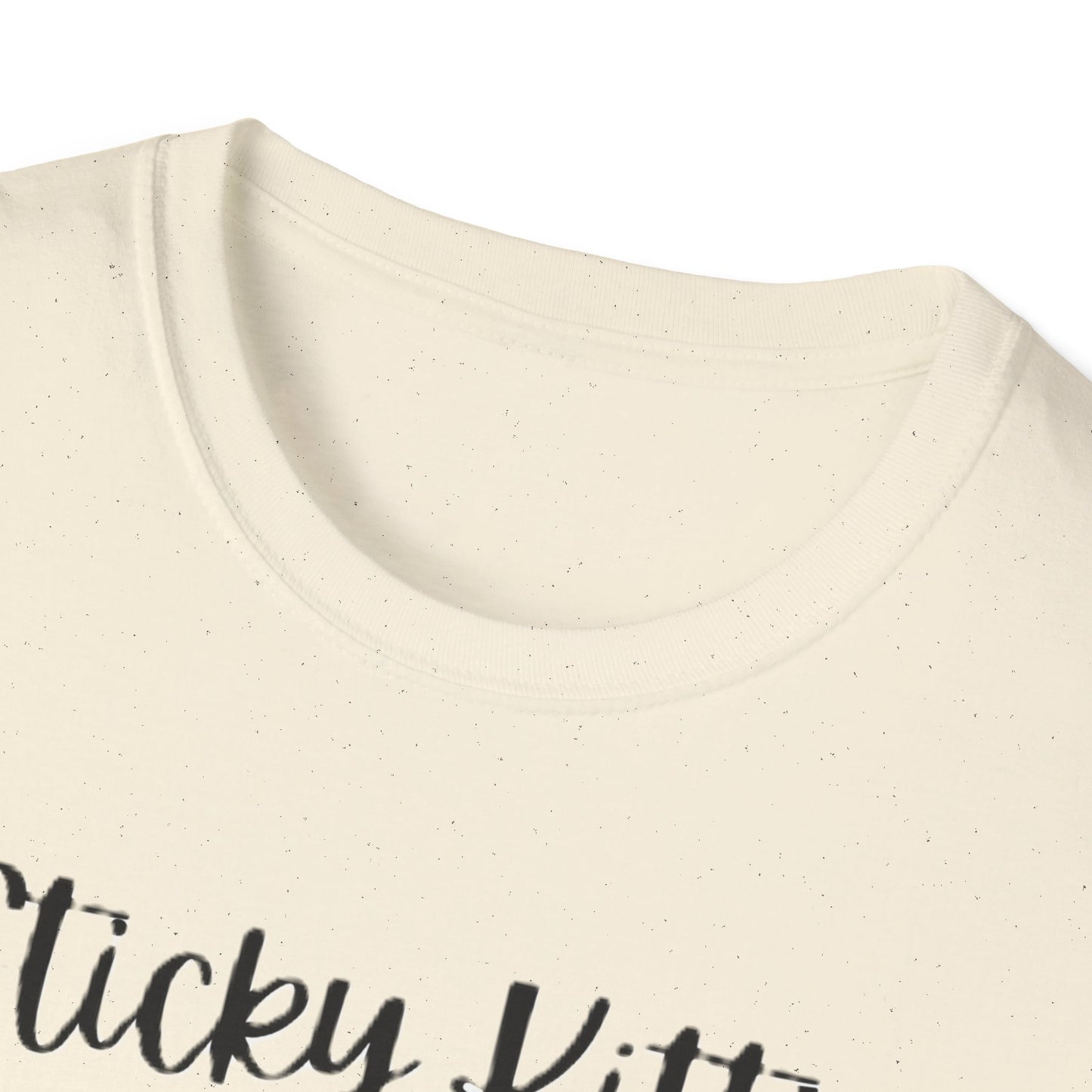 Sticky Kitty Town Unisex T-Shirt, Cute Cat Tee, Pet Lover Gift, Casual Wear, Animal Lover T-Shirt, Fun Graphic Tee