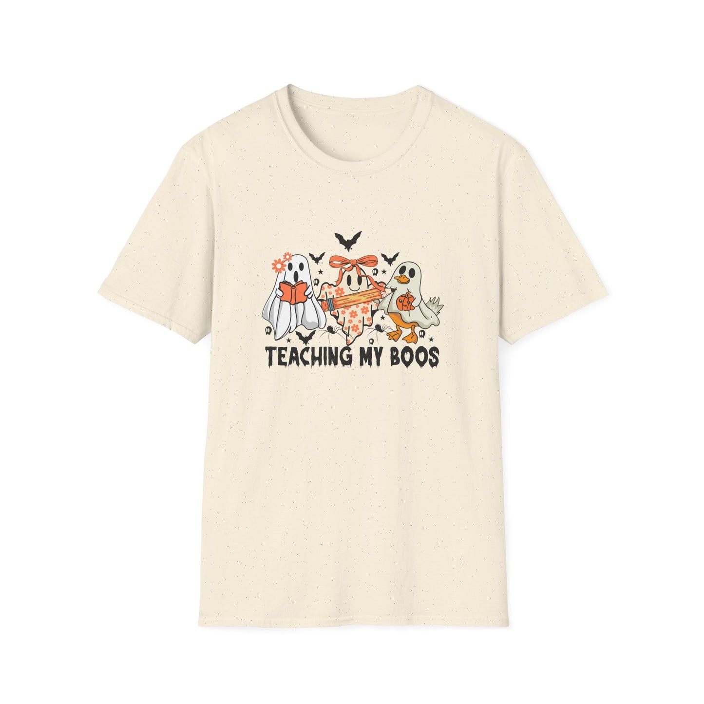 Teaching My Boos Halloween Unisex T-Shirt, Spooky Tee, Kids Play Shirt, Halloween Costume Shirt, Ghosts and Monsters Apparel