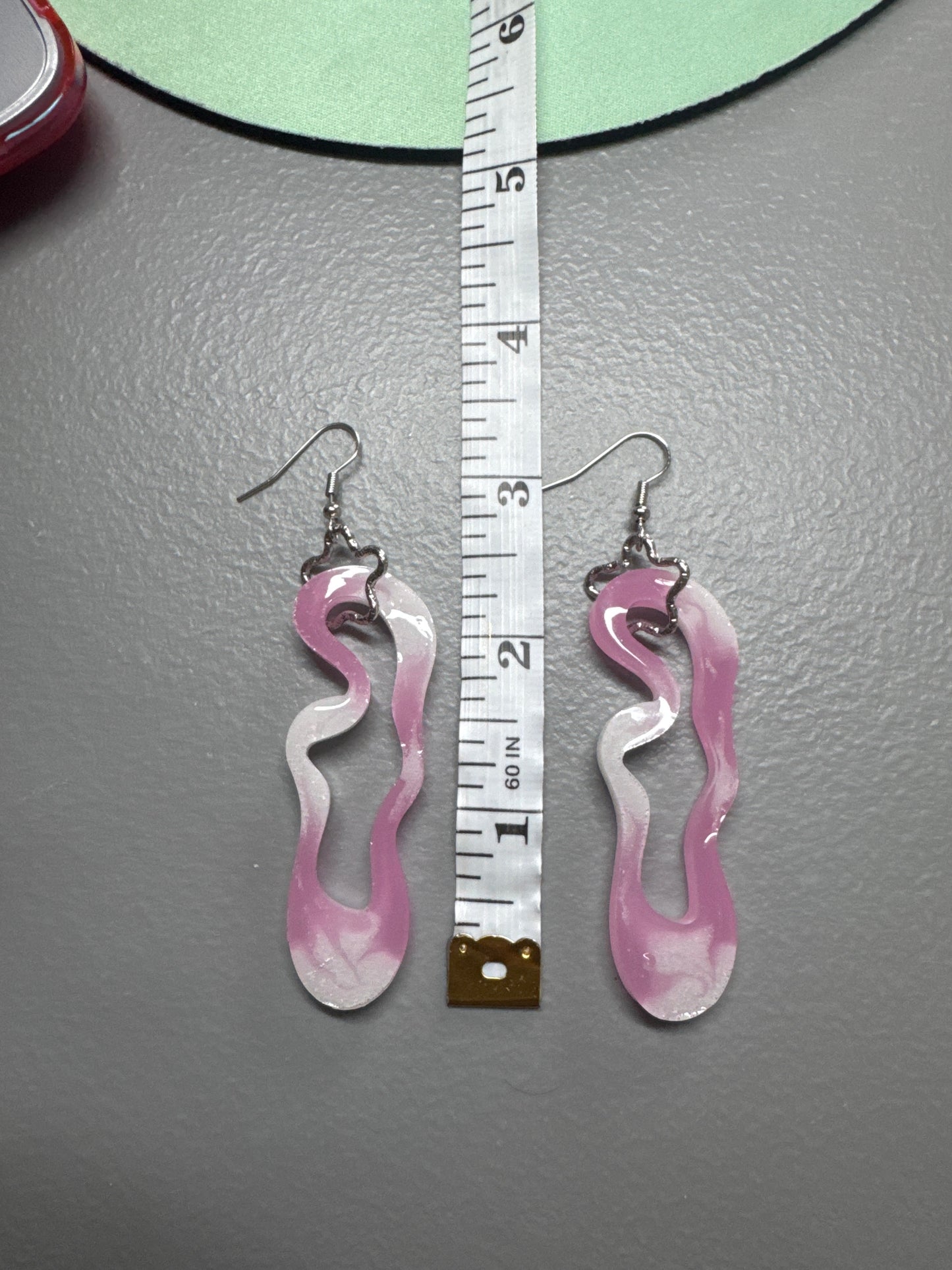 Resin Dangle Earrings