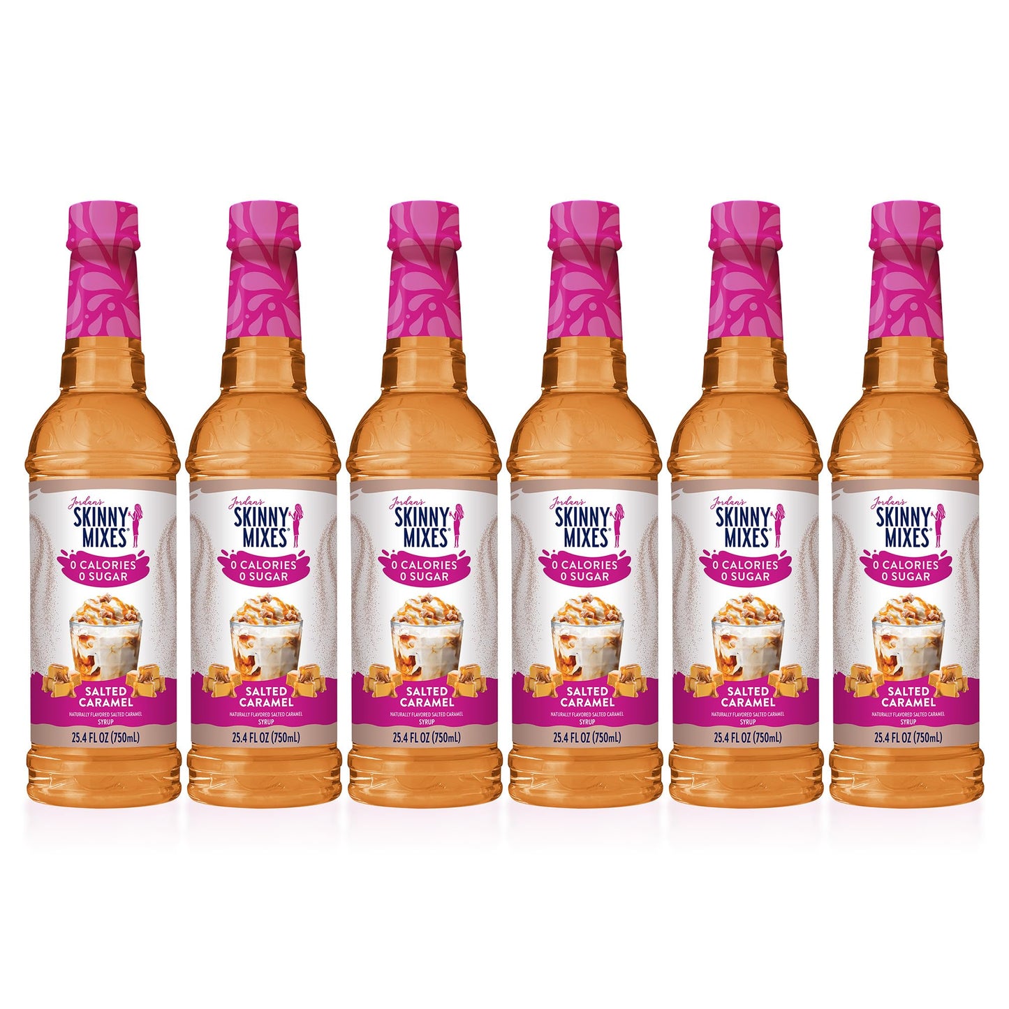 Jordan's Skinny Syrups Sugar Free Coffee Syrup, White Chocolate Mocha Flavor Mix, Zero Calorie Flavoring for Chai Latte, Protein Shake, Cocktail & More, Gluten Free, Keto Friendly, 25.4 Fl Oz, 1 Pack