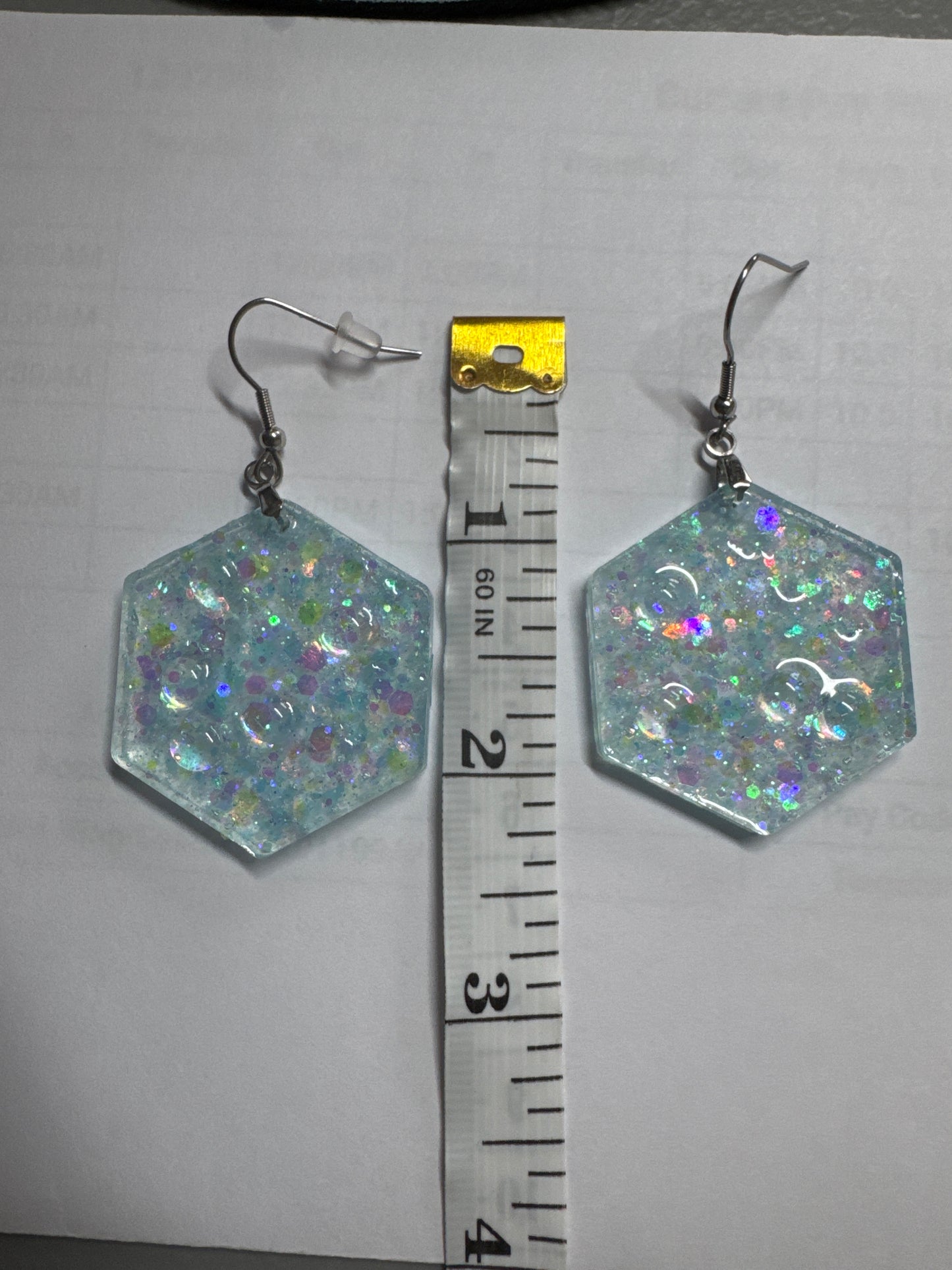 Sparkle, Sparkle Resin Earrings