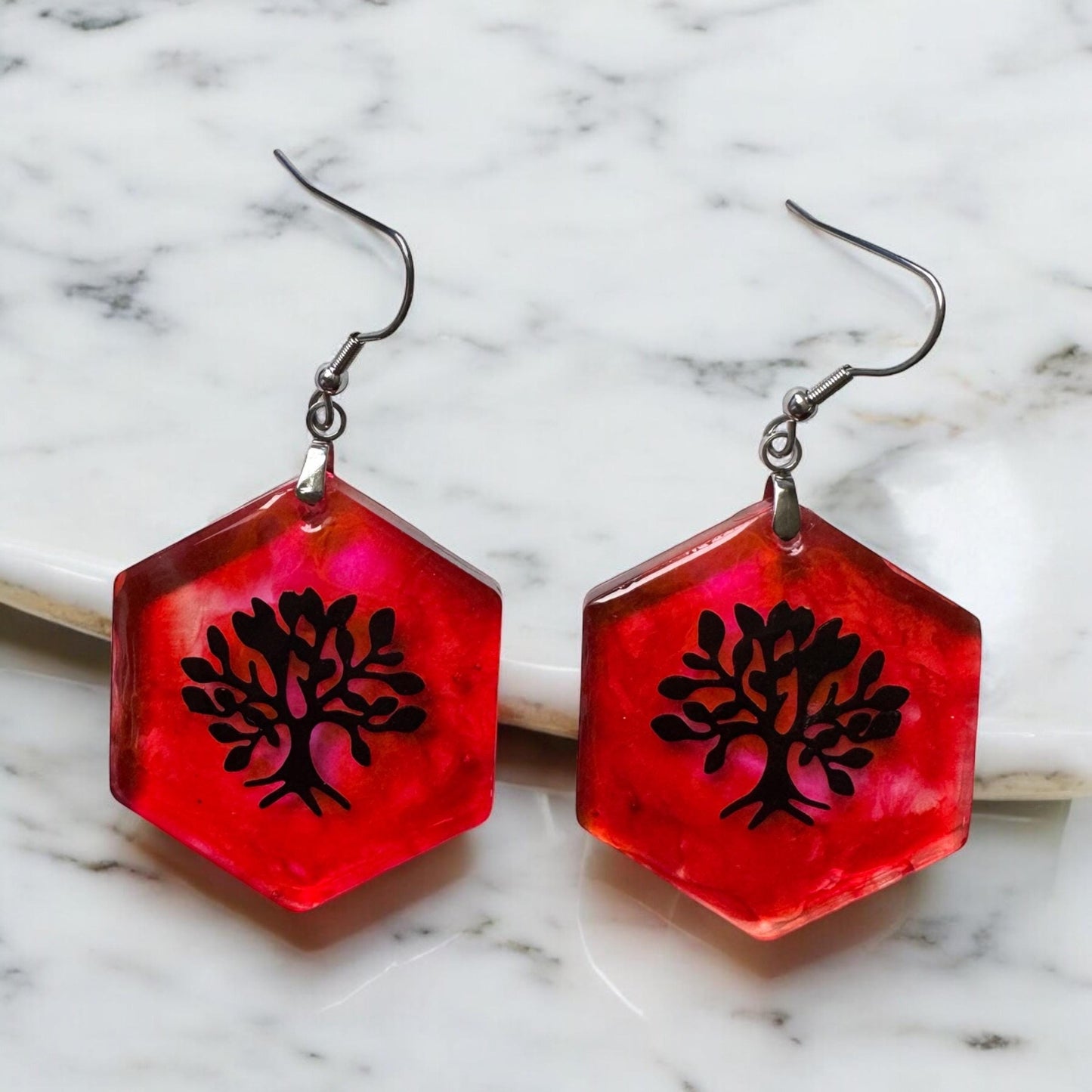 Sunset Resin Earrings