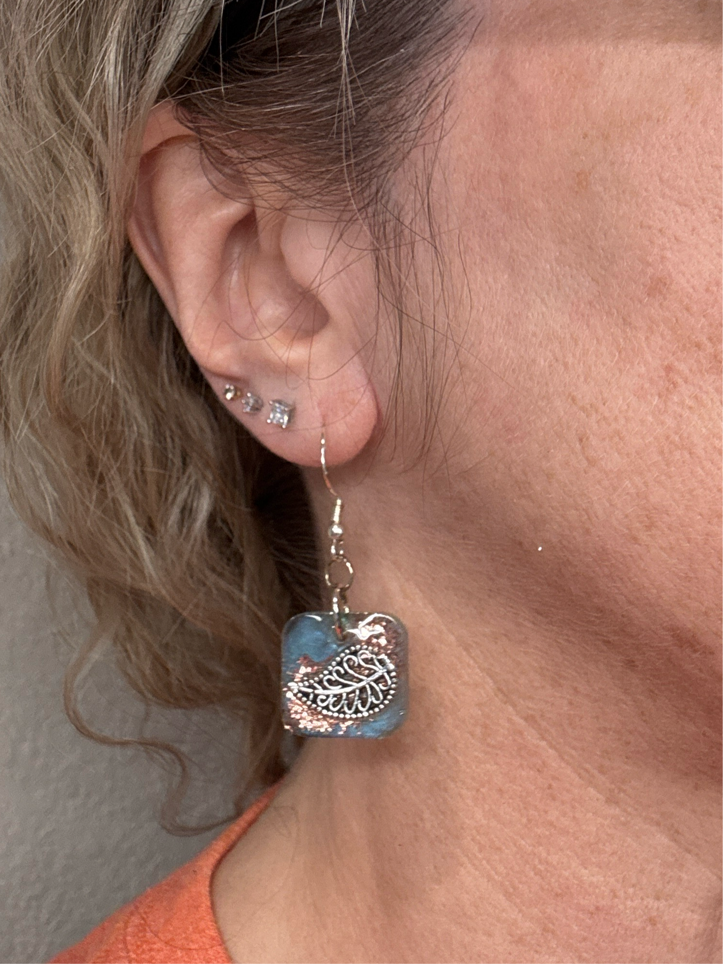 Resin earrings