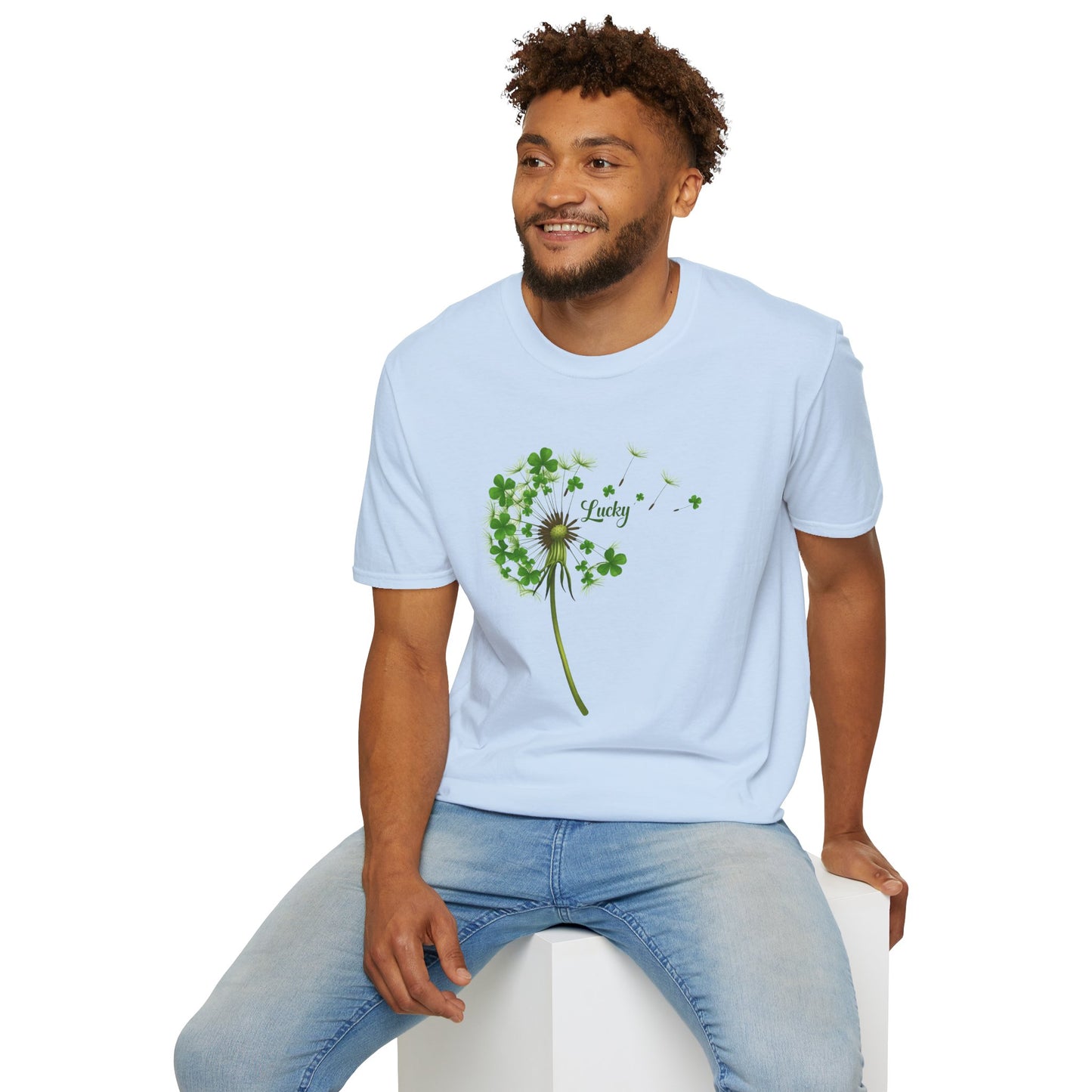 Lucky Clover Dandelion T-Shirt