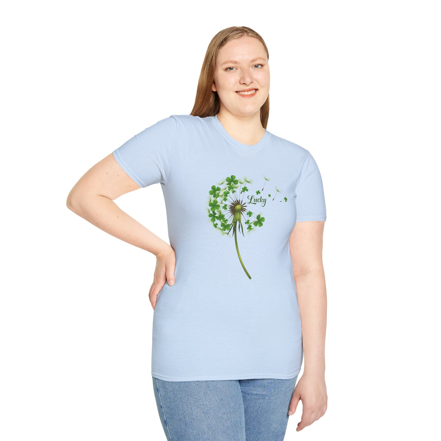 Lucky Clover Dandelion T-Shirt