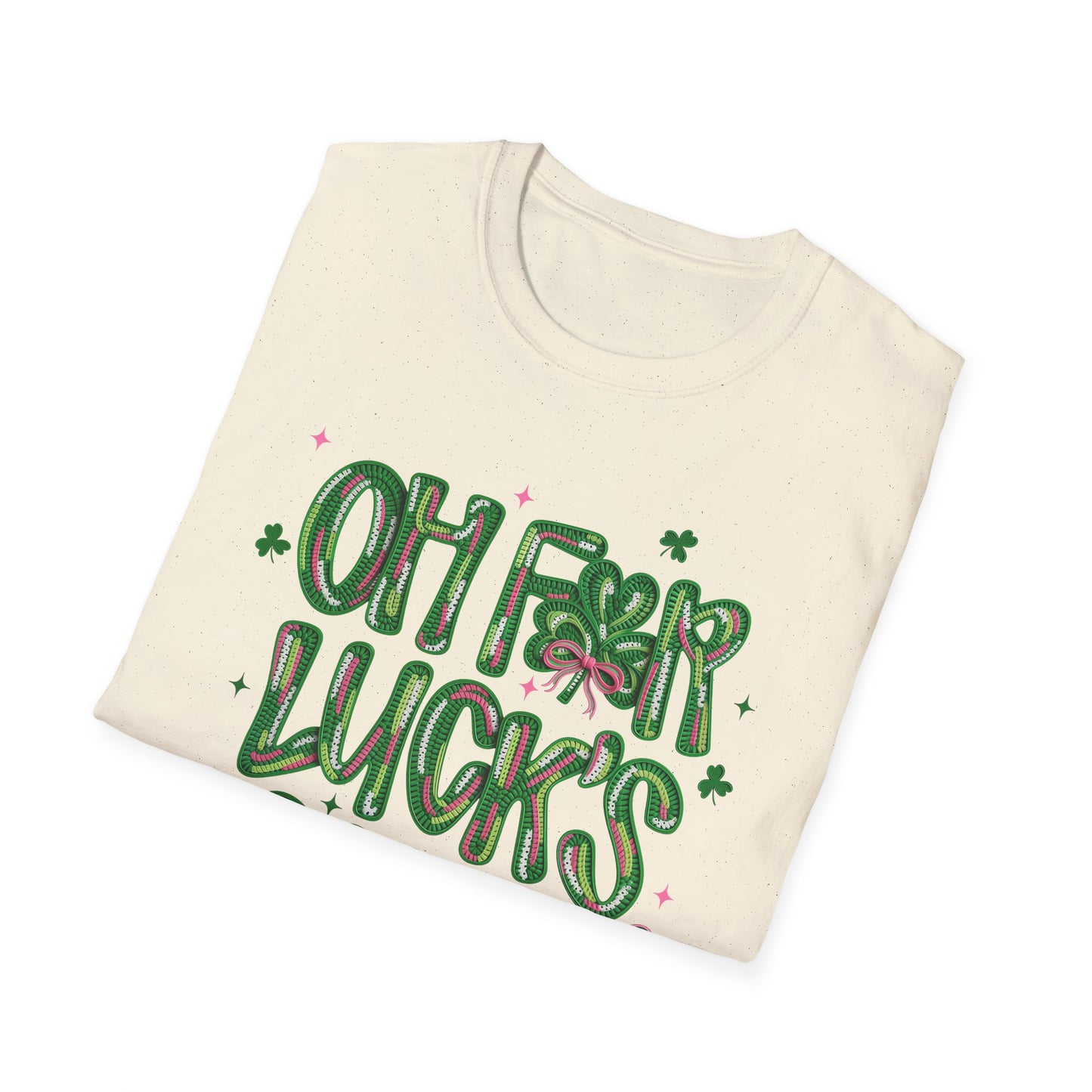 Oh For Luck's Sake T-Shirt — Funny St. Patrick’s Day Shamrock Tee