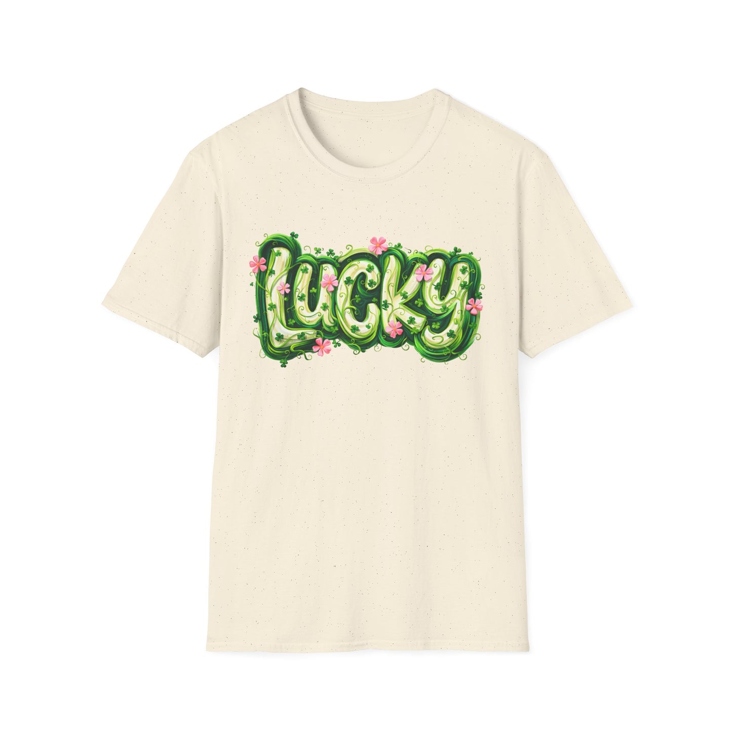 Lucky Clover T-Shirt — St. Patrick's Day Floral Graphic Tee