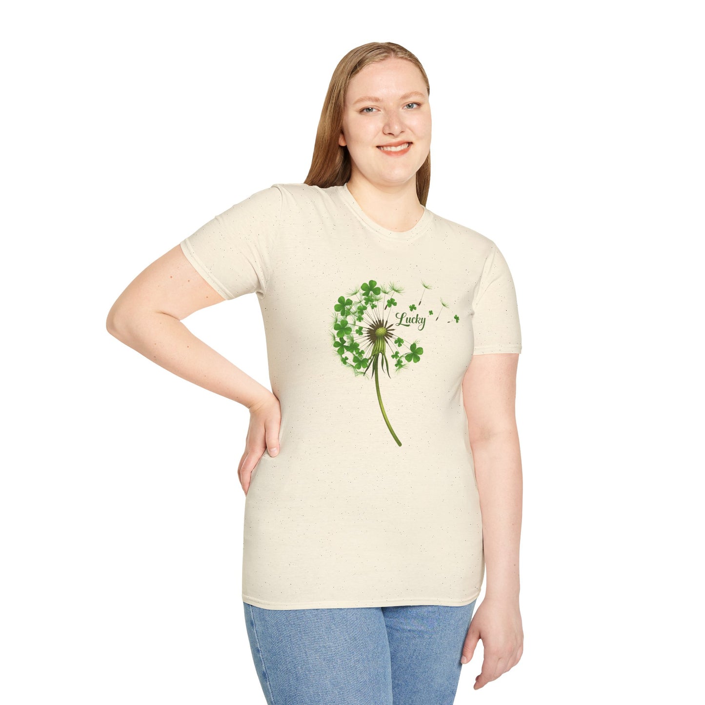 Lucky Clover Dandelion T-Shirt