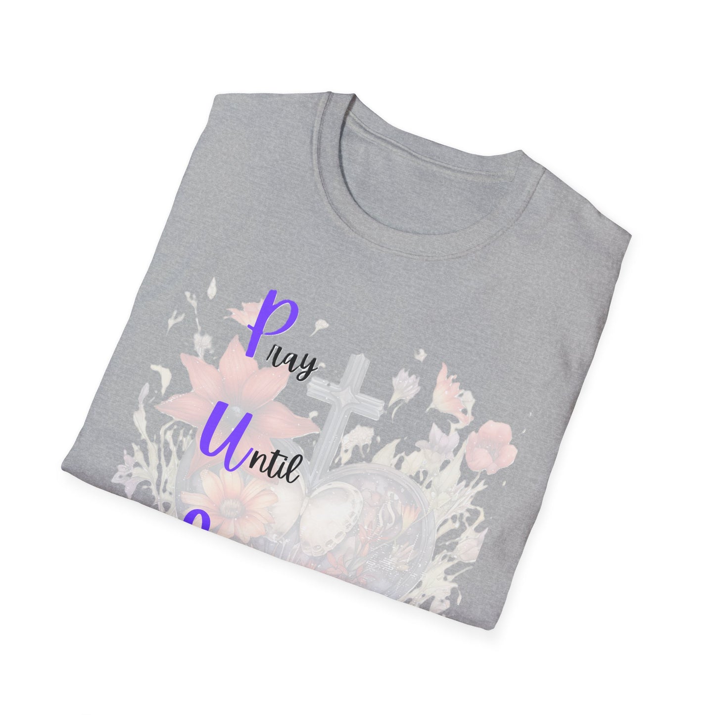 Inspirational Unisex T-Shirt - P.U.S.H. Pray Until Something Happens, Motivational Shirt, Faith-Based Apparel, Gift for Believers, [...]