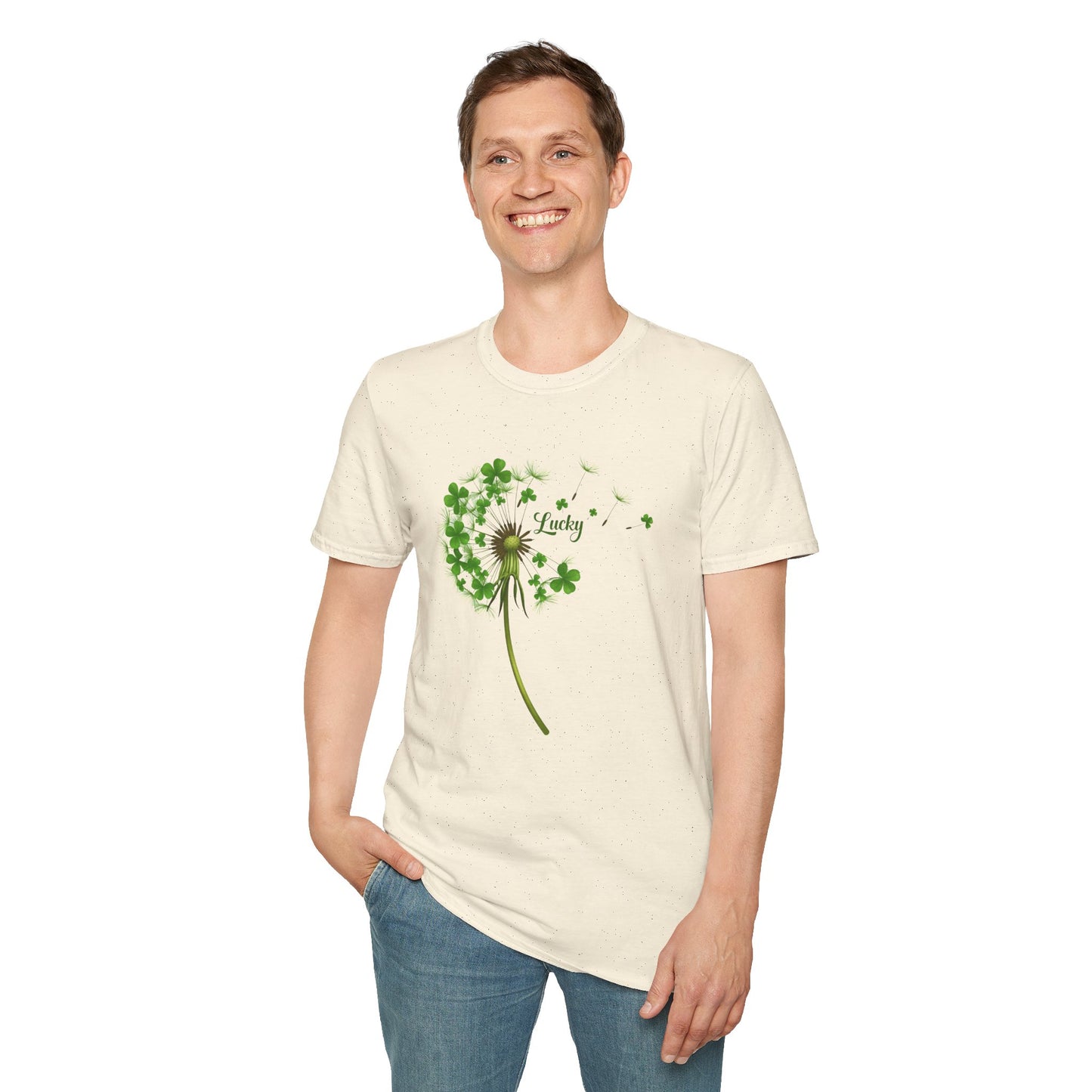 Lucky Clover Dandelion T-Shirt