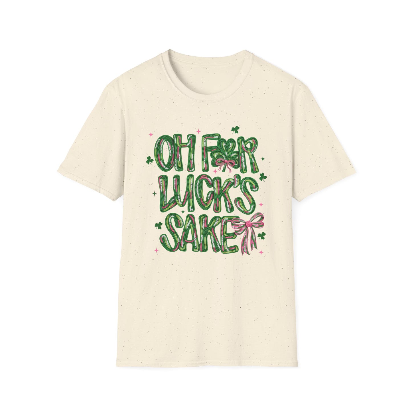 Oh For Luck's Sake T-Shirt — Funny St. Patrick’s Day Shamrock Tee