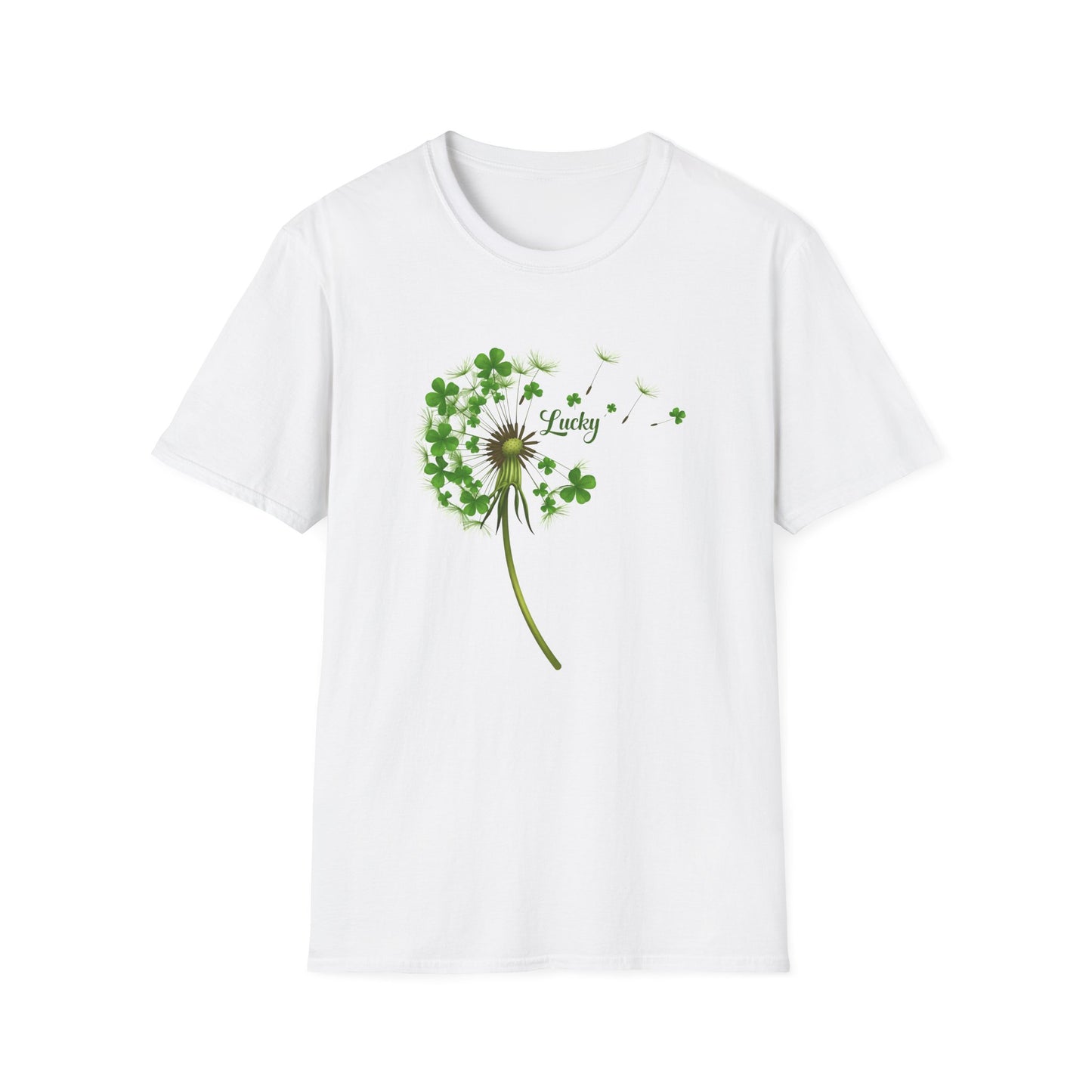 Lucky Clover Dandelion T-Shirt