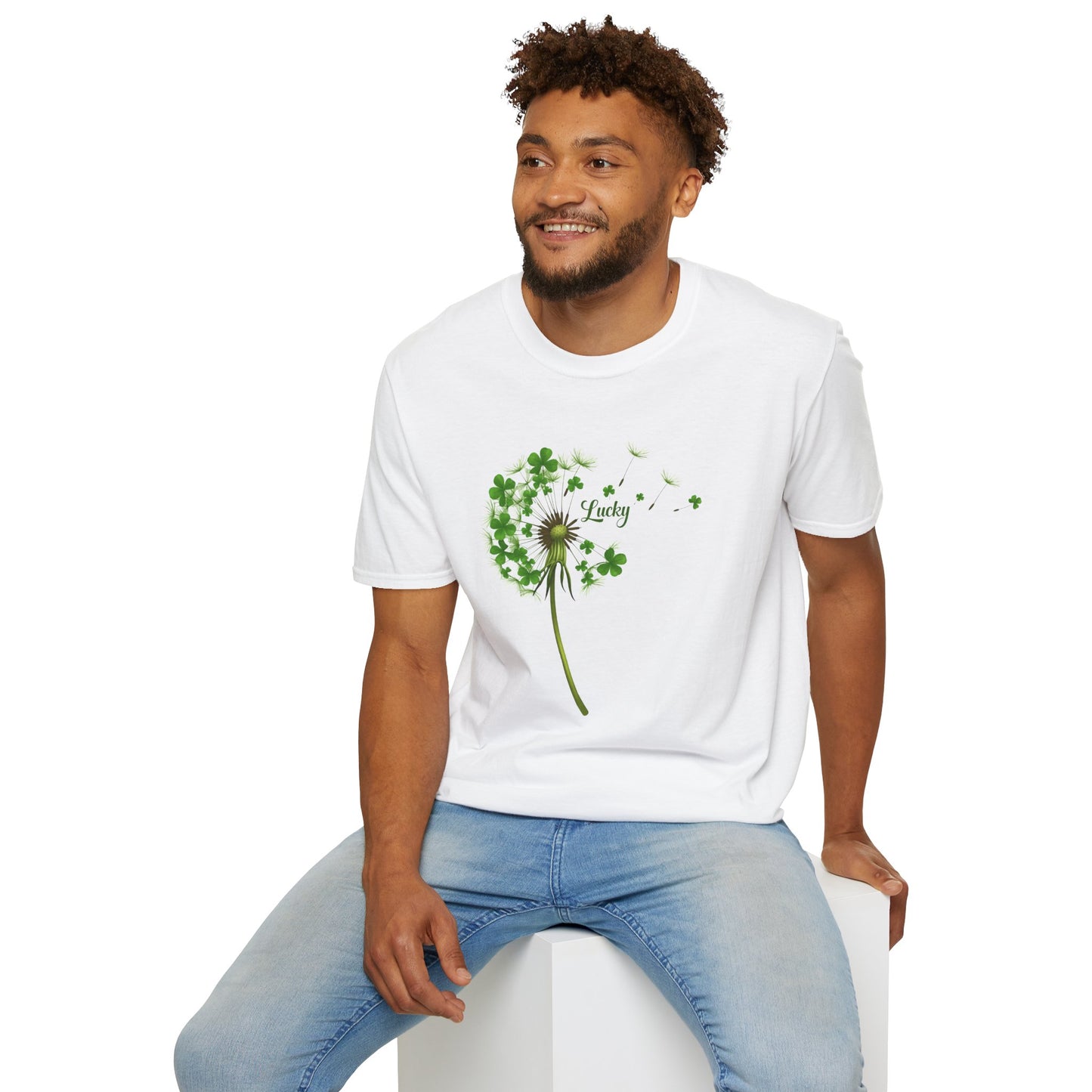 Lucky Clover Dandelion T-Shirt