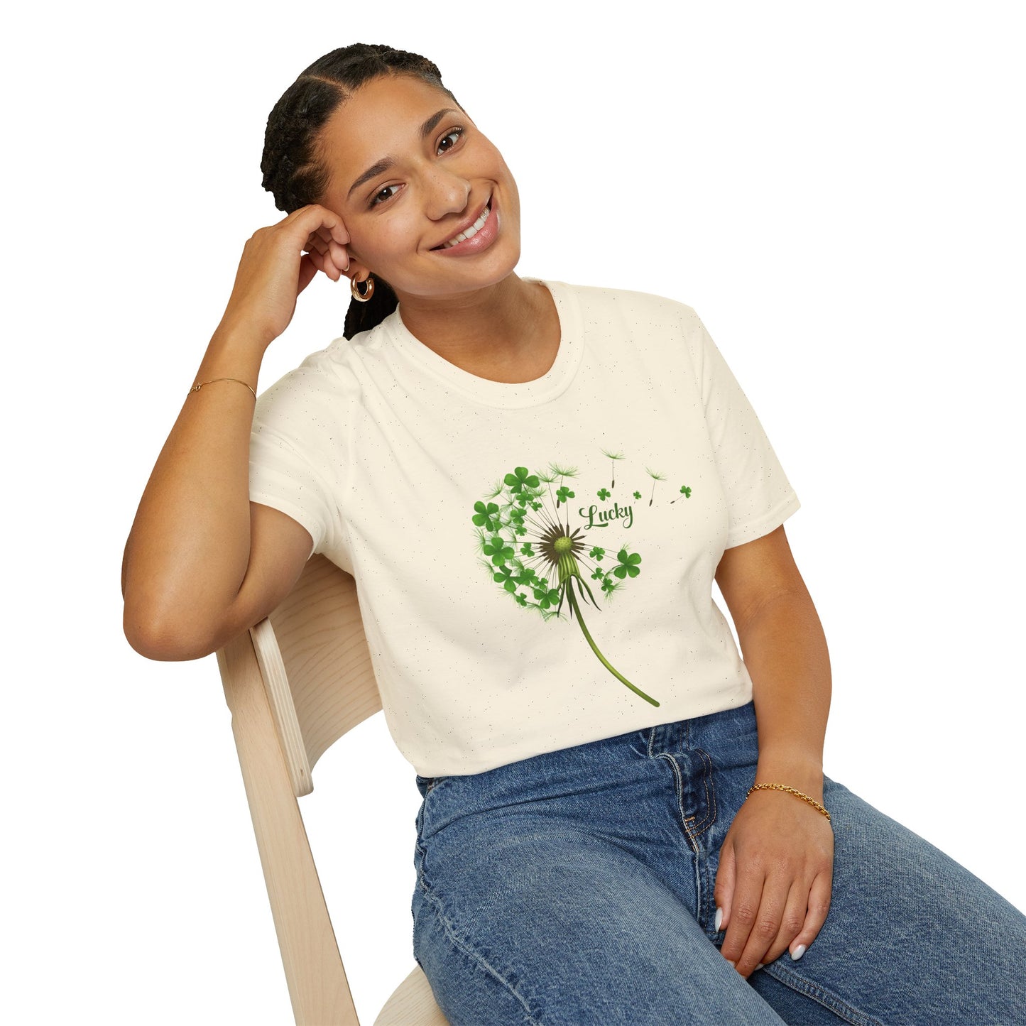 Lucky Clover Dandelion T-Shirt