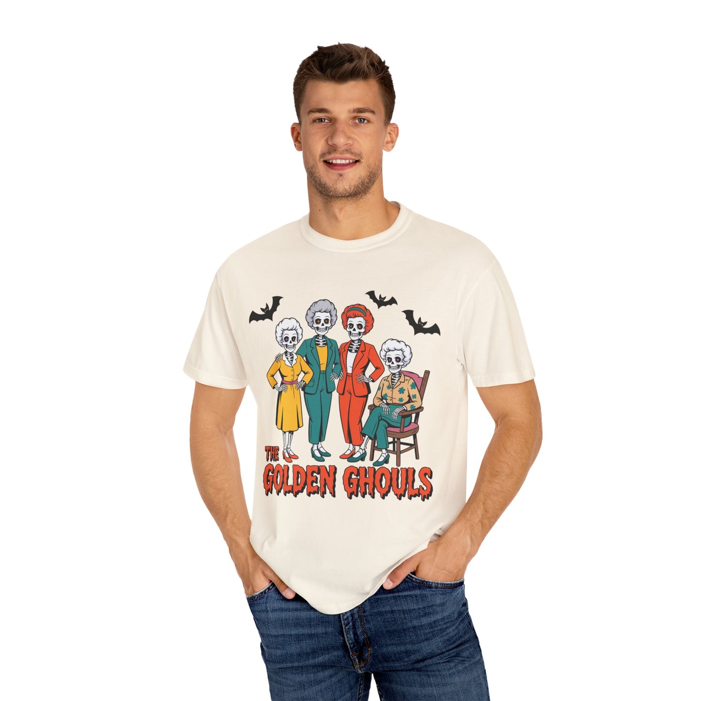 Unisex Halloween T-Shirt, Spooky Tshirt for Ghouls Night Out, Vintage Style Tee, Perfect for Fall Celebrations, Fun Gift Idea
