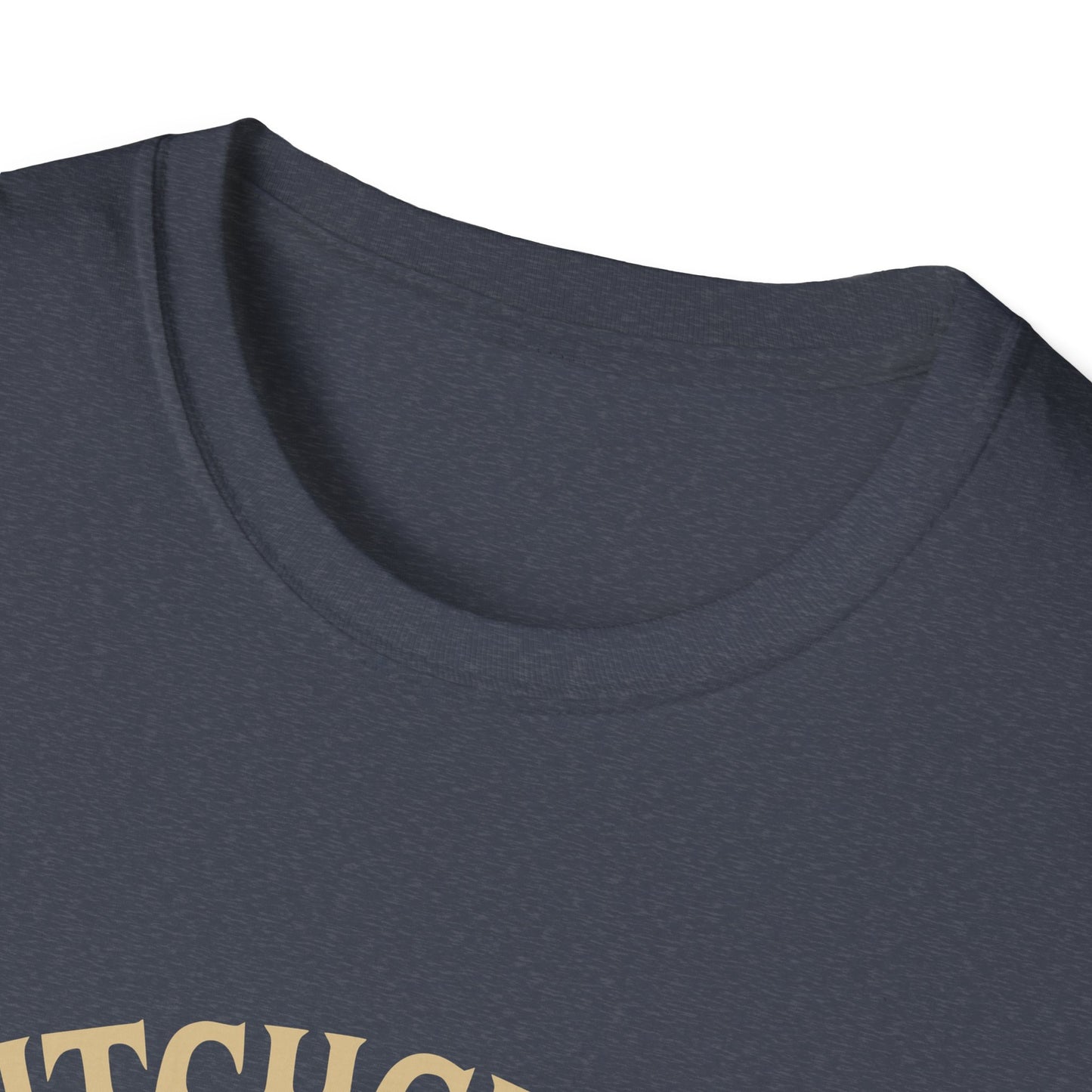 Bitchcraft Unisex Softstyle T-Shirt, Funny Witch Shirt, Witchcraft Humor Tee, Gift for Witch Lovers, Halloween Apparel