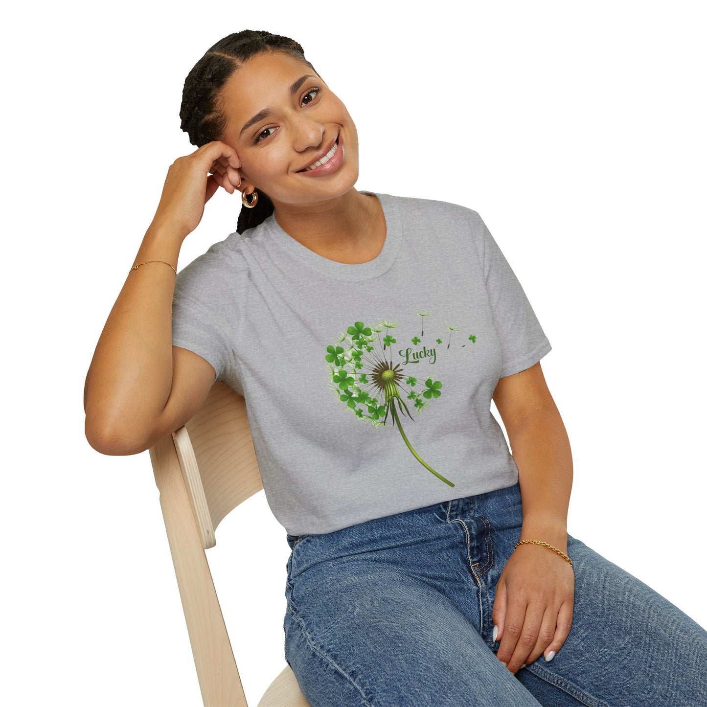 Lucky Clover Dandelion T-Shirt