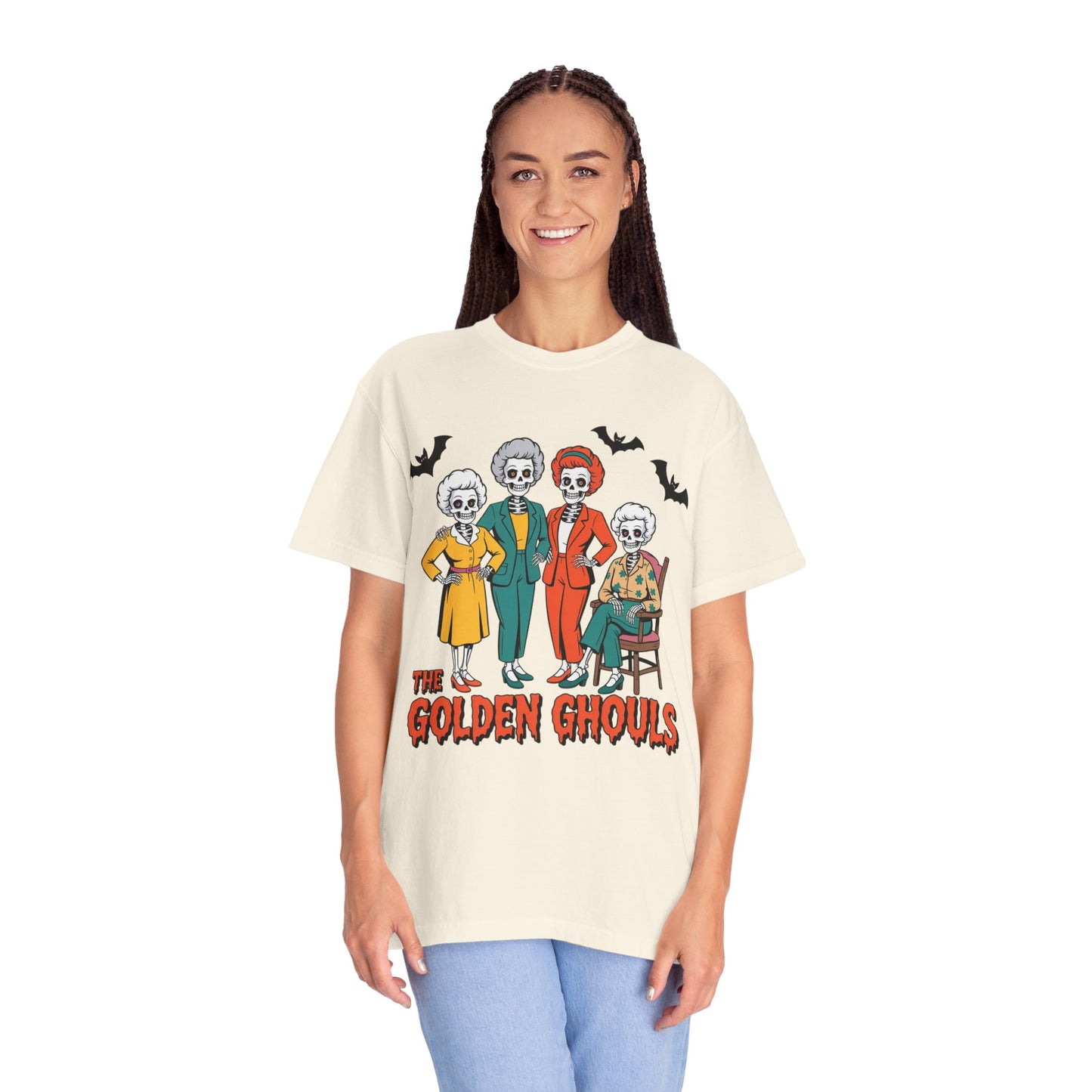 Unisex Halloween T-Shirt, Spooky Tshirt for Ghouls Night Out, Vintage Style Tee, Perfect for Fall Celebrations, Fun Gift Idea