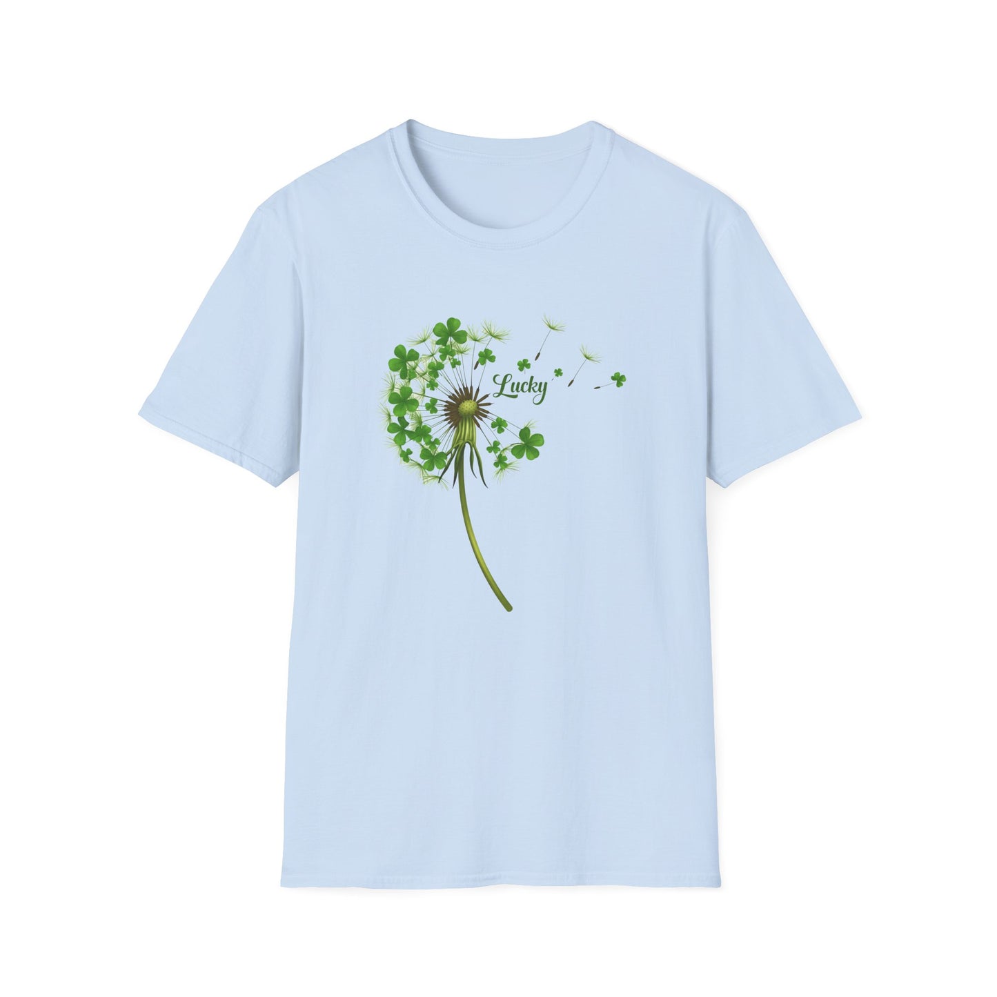 Lucky Clover Dandelion T-Shirt