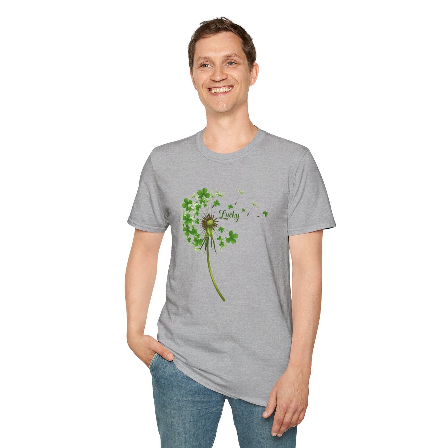 Lucky Clover Dandelion T-Shirt
