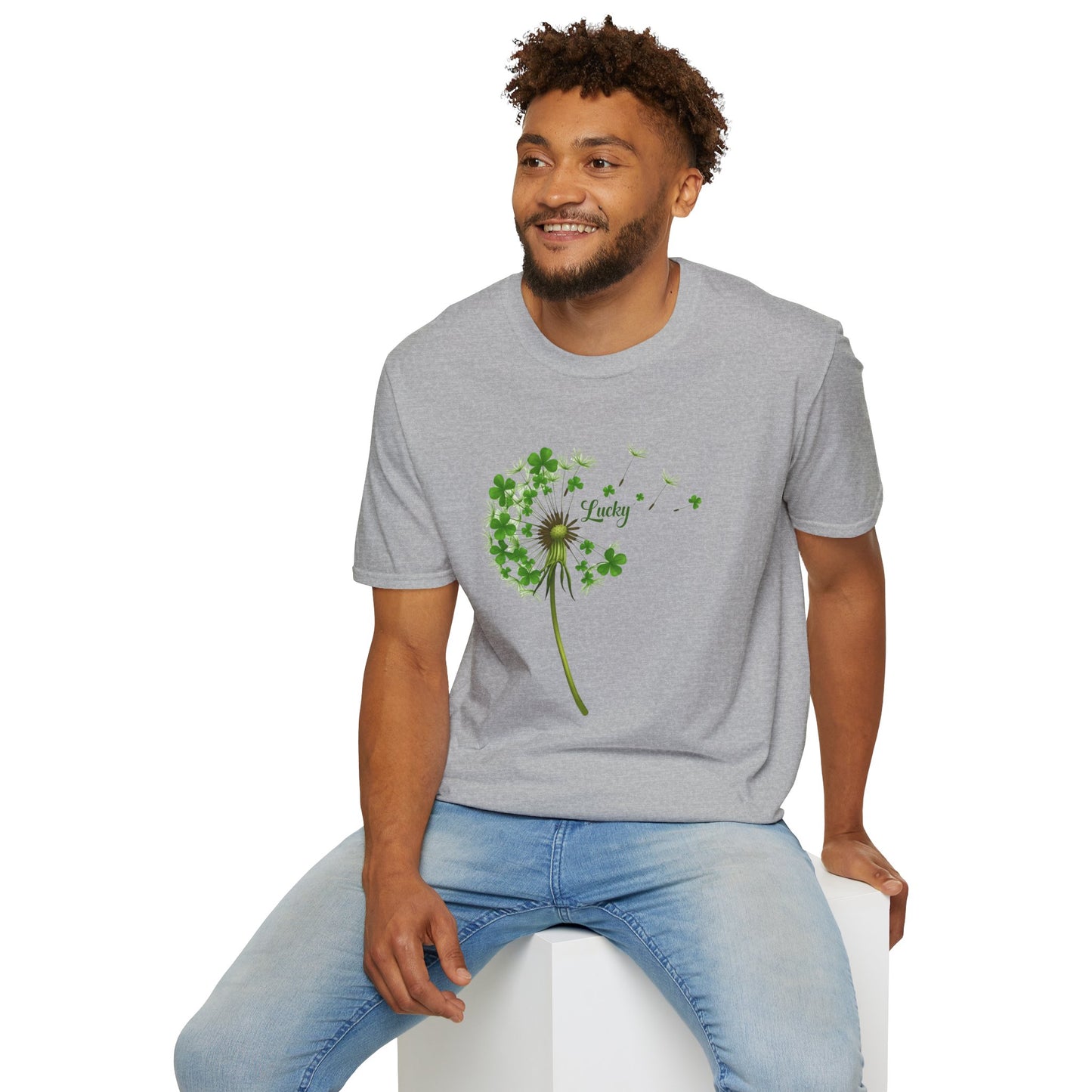 Lucky Clover Dandelion T-Shirt