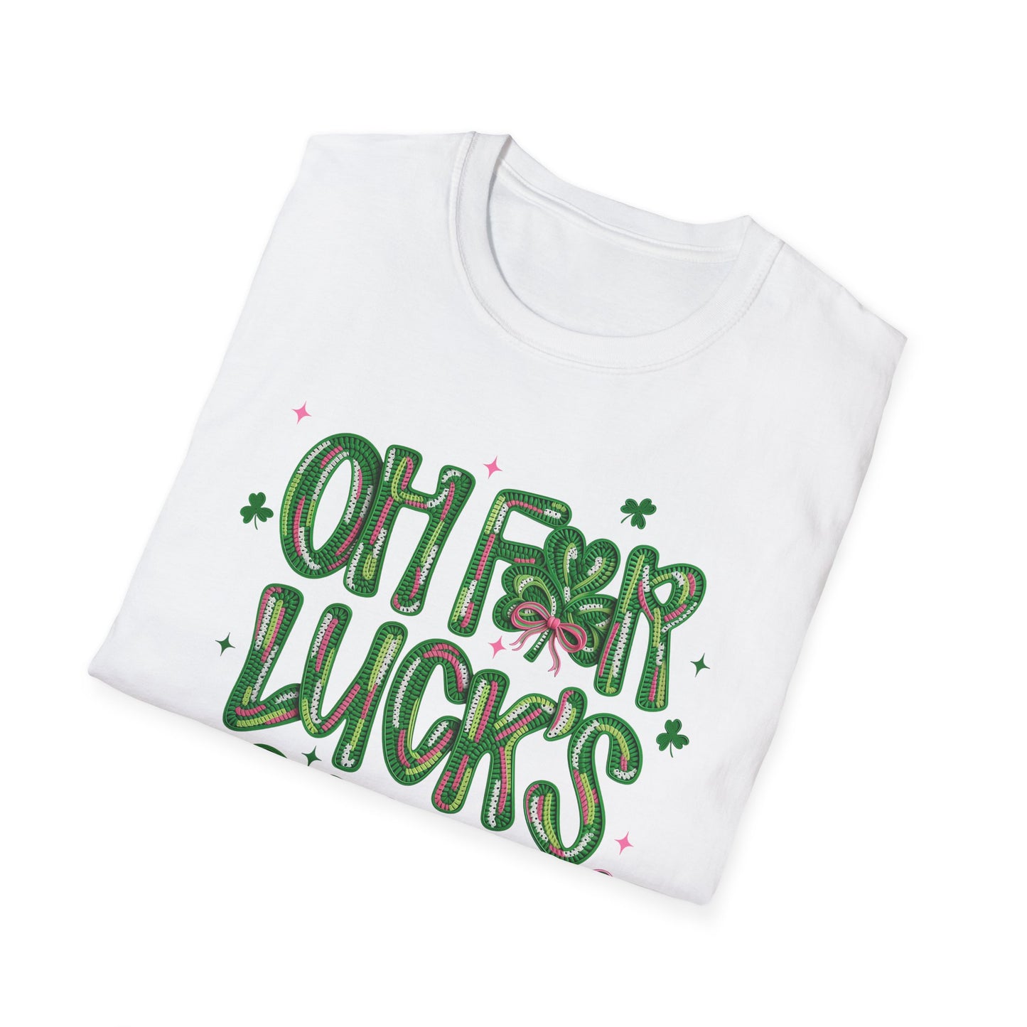 Oh For Luck's Sake T-Shirt — Funny St. Patrick’s Day Shamrock Tee
