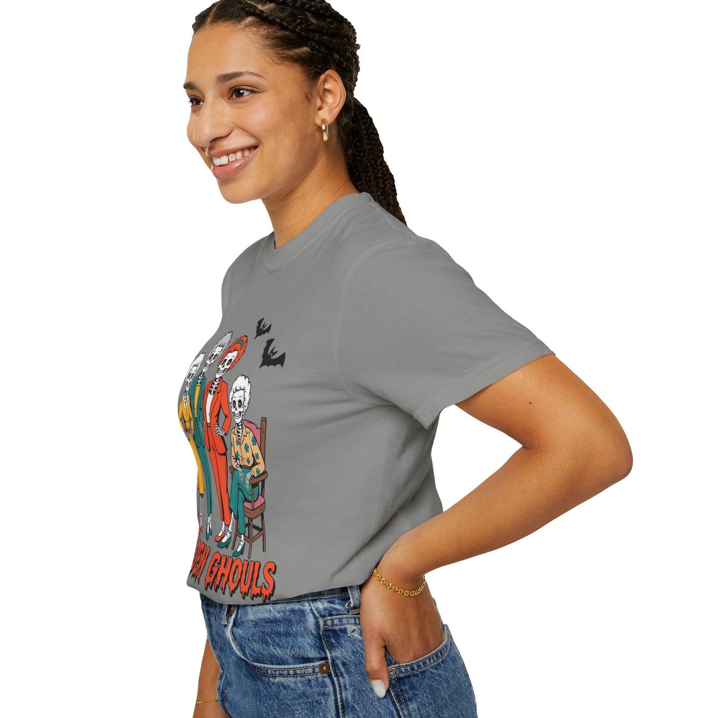 Unisex Halloween T-Shirt, Spooky Tshirt for Ghouls Night Out, Vintage Style Tee, Perfect for Fall Celebrations, Fun Gift Idea