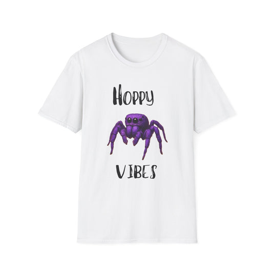 Hoppy Vibes Unisex T-Shirt | Fun Graphic Tee for Spooky Season, Casual Wear, Gift for Halloween Lovers, Unique Spooky Apparel