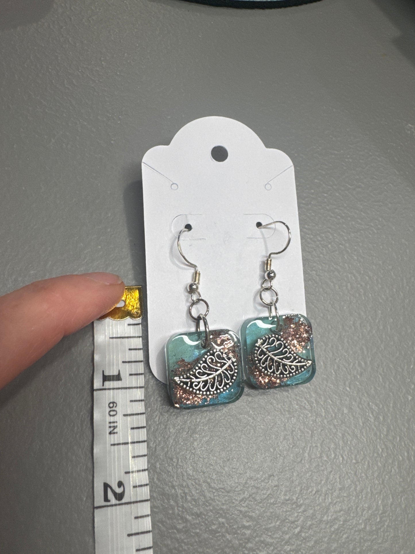 Resin earrings