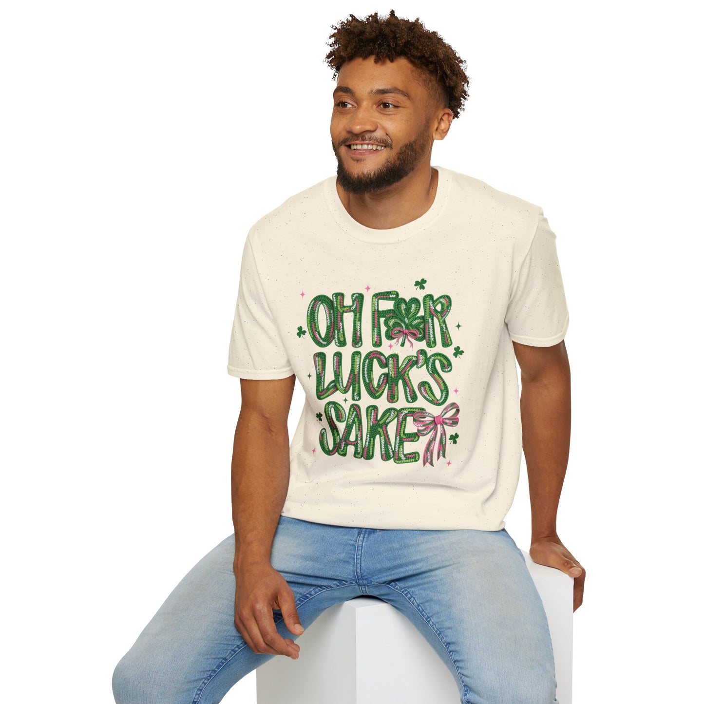 Oh For Luck's Sake T-Shirt — Funny St. Patrick’s Day Shamrock Tee