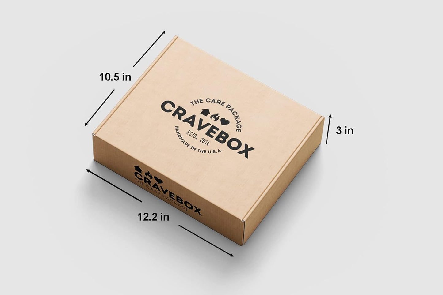 CRAVEBOX Snacks Box Variety Pack Care Package (45 Count) Halloween Treats Gift Basket Adults Kids Grandkids Guys Girls Women Men Boyfriend Birthday Cookies Chips College Student Office School
