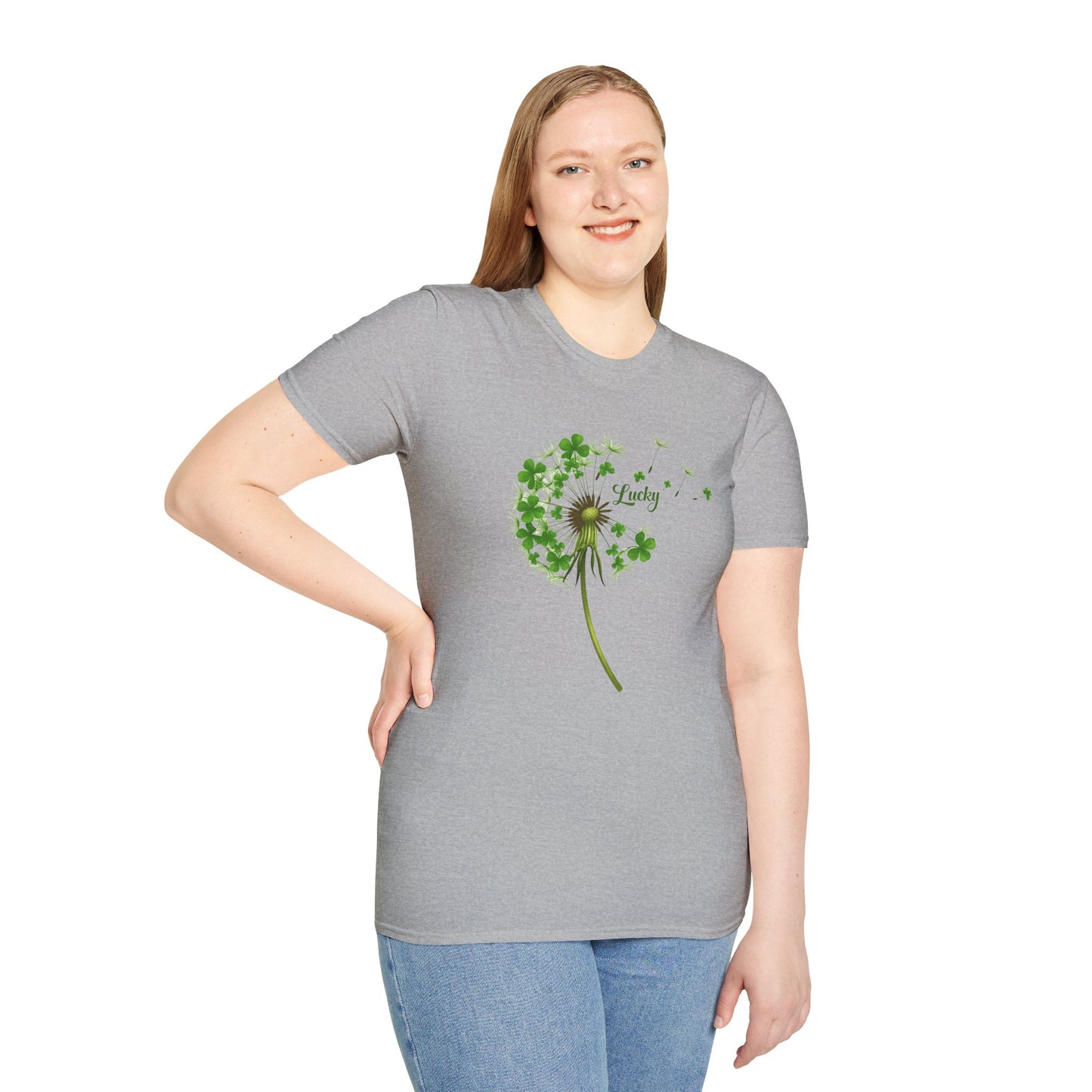 Lucky Clover Dandelion T-Shirt