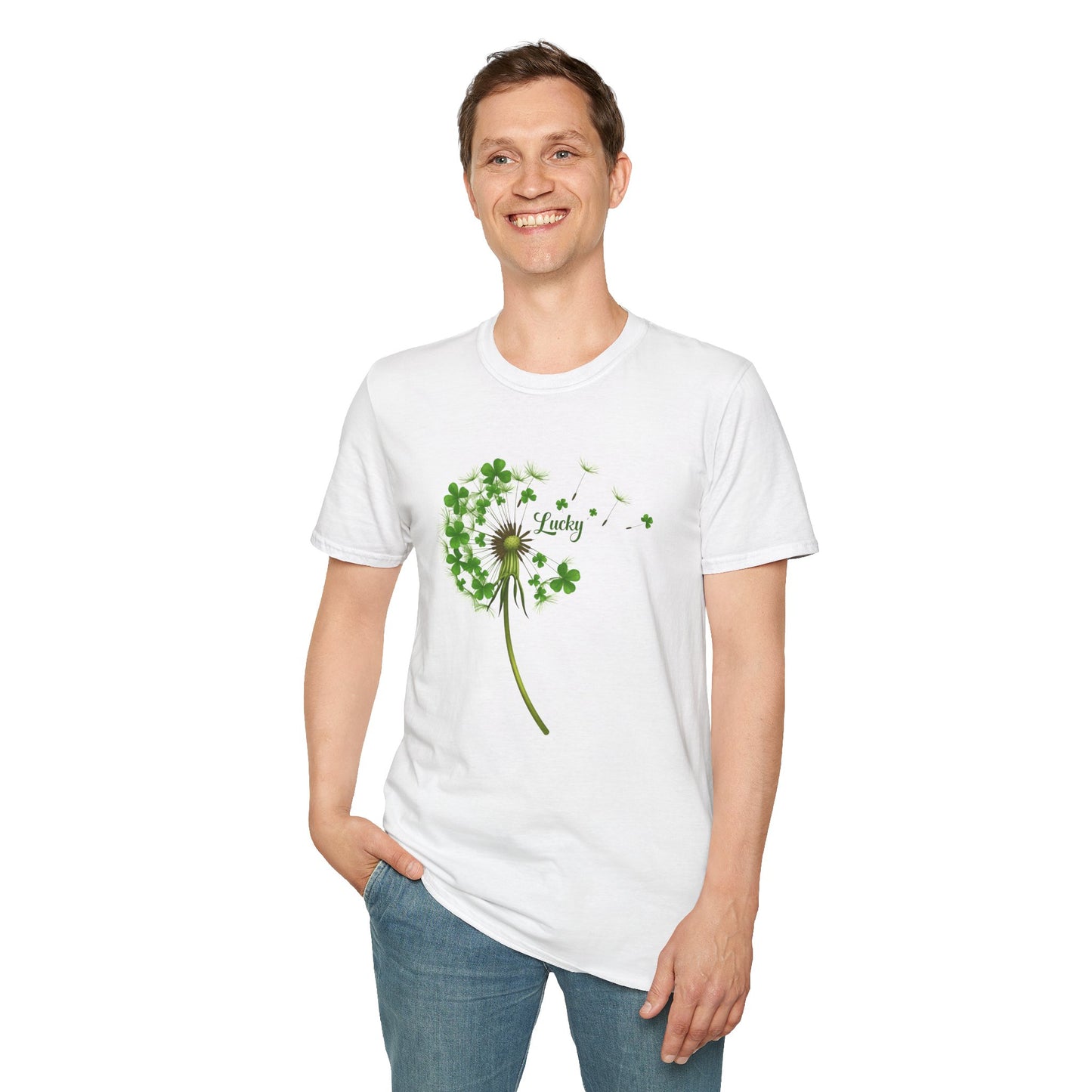 Lucky Clover Dandelion T-Shirt