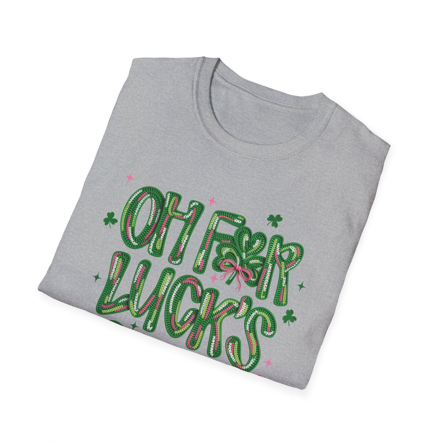 Oh For Luck's Sake T-Shirt — Funny St. Patrick’s Day Shamrock Tee
