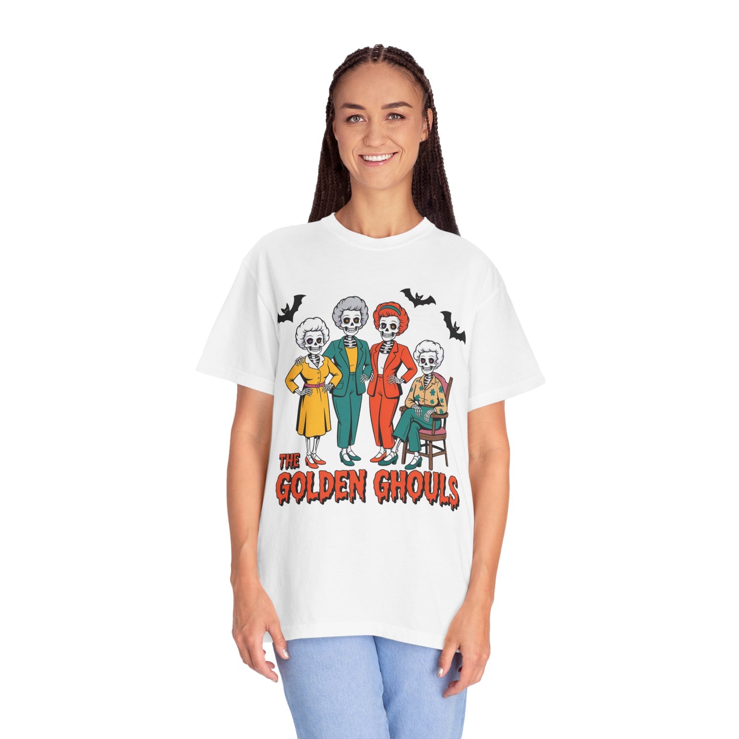 Unisex Halloween T-Shirt, Spooky Tshirt for Ghouls Night Out, Vintage Style Tee, Perfect for Fall Celebrations, Fun Gift Idea