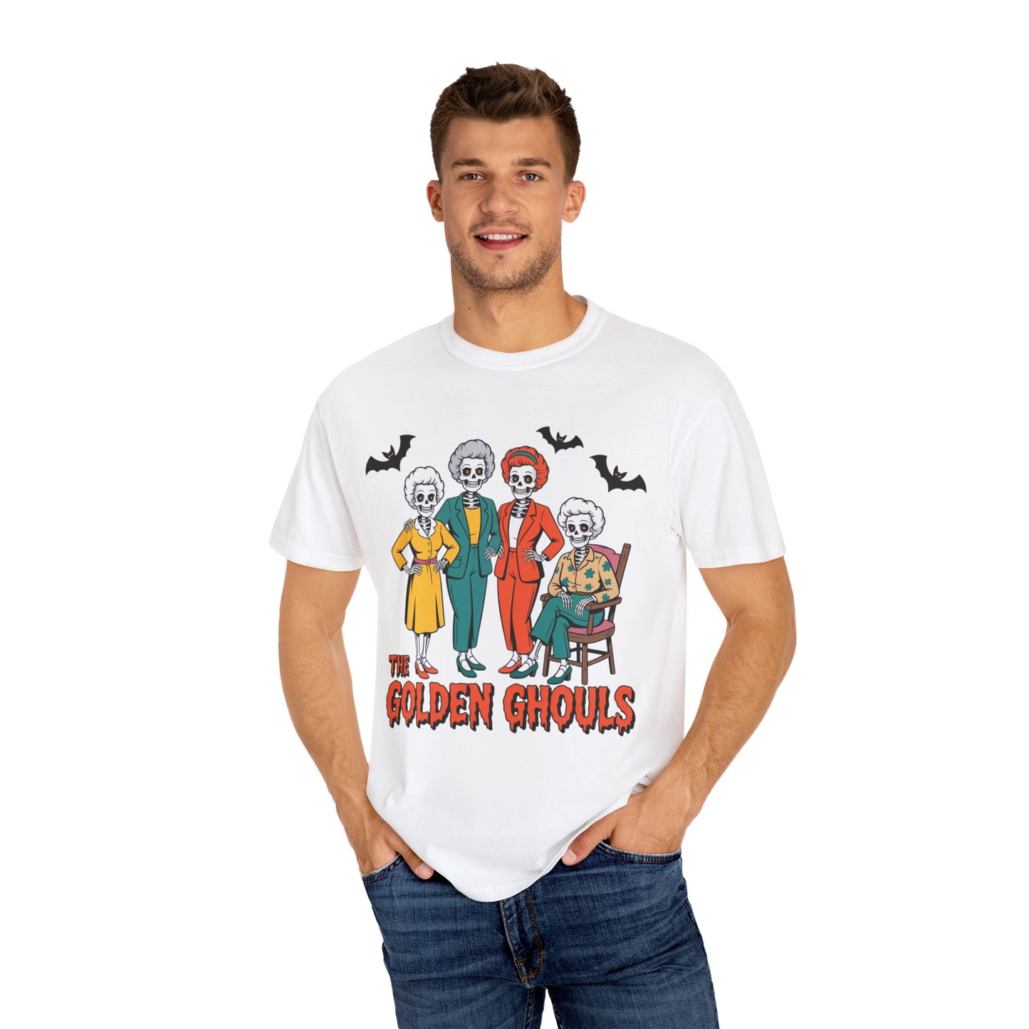 Unisex Halloween T-Shirt, Spooky Tshirt for Ghouls Night Out, Vintage Style Tee, Perfect for Fall Celebrations, Fun Gift Idea