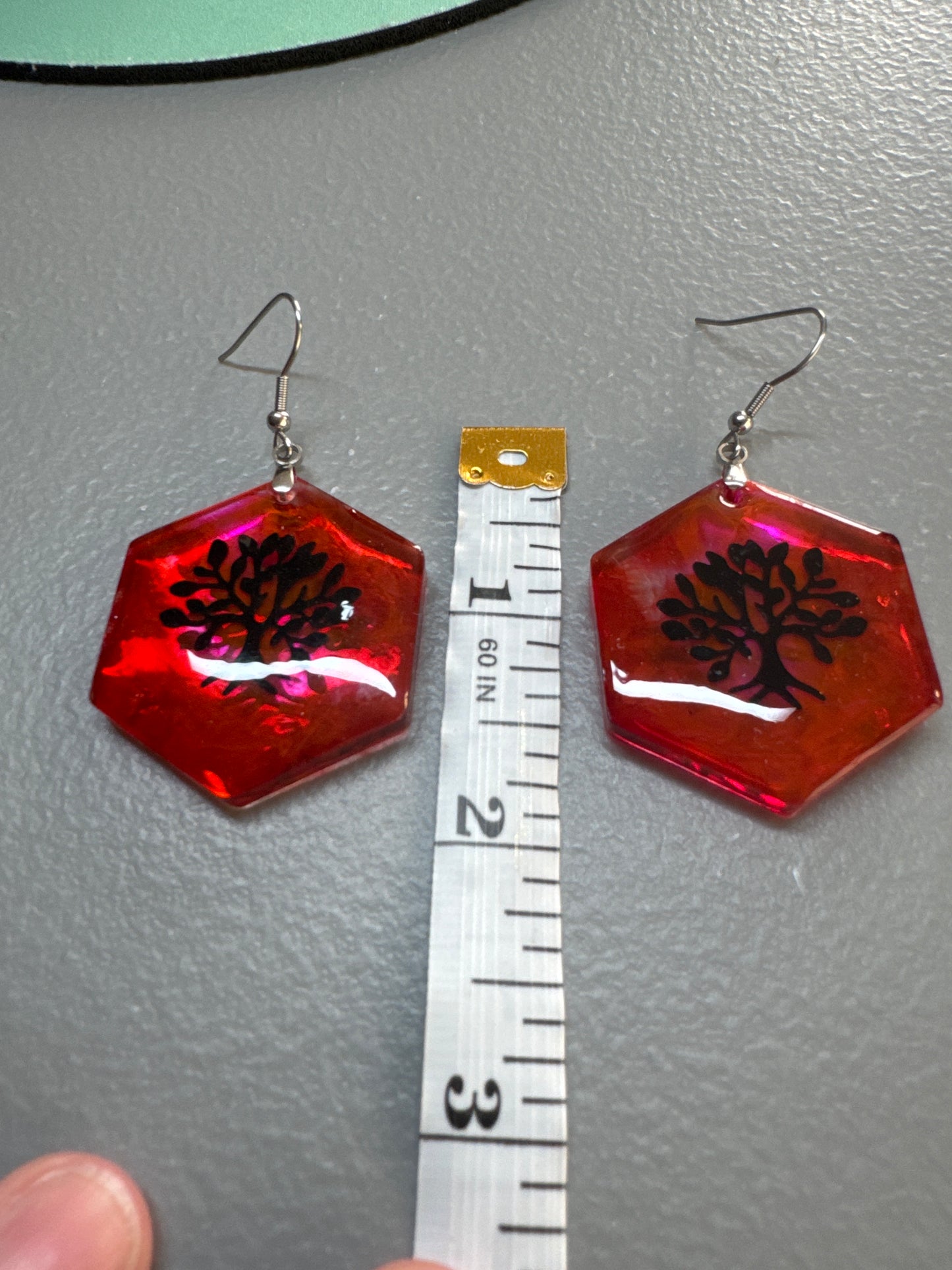 Sunset Resin Earrings