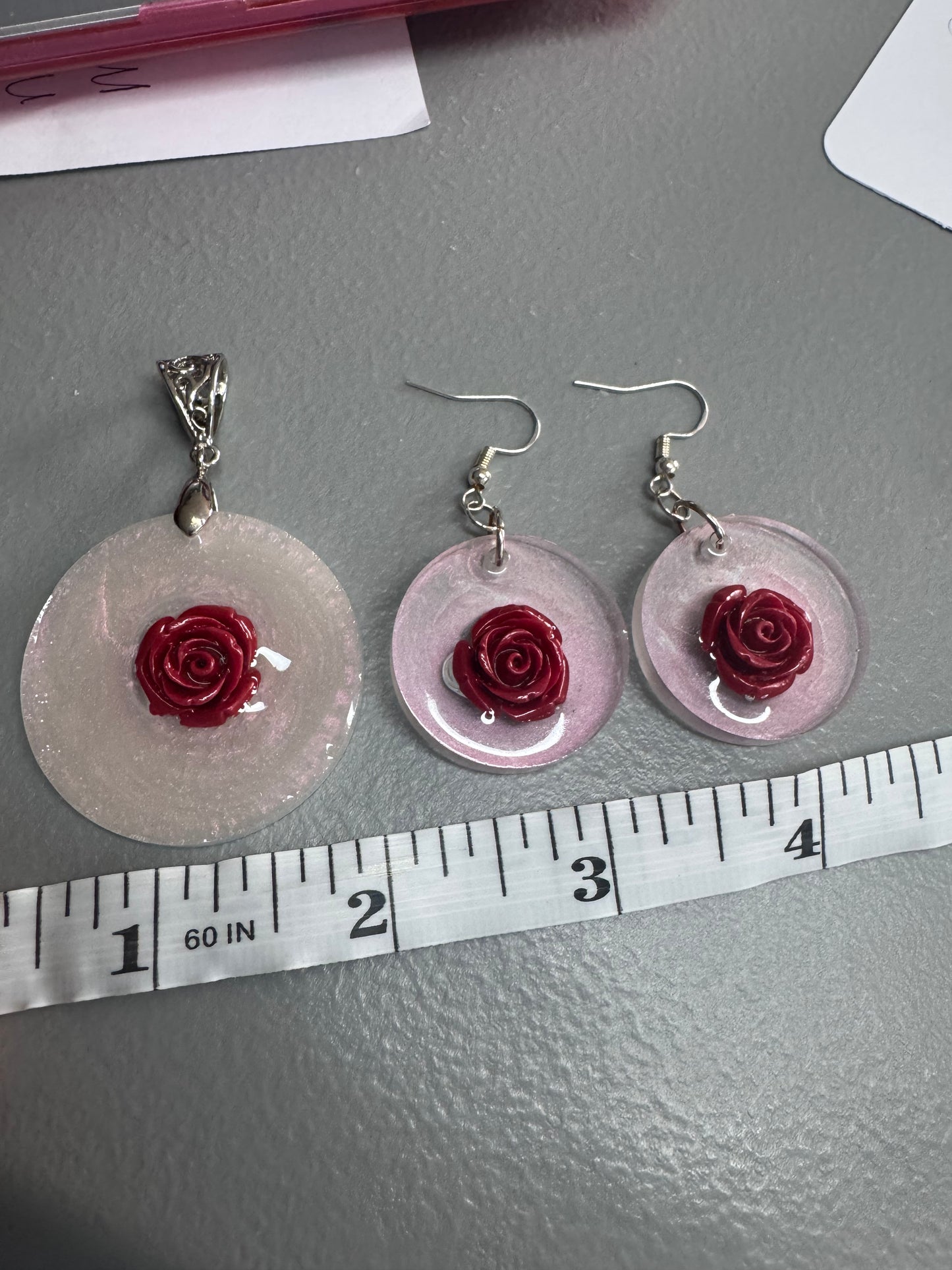 Roses in Resin